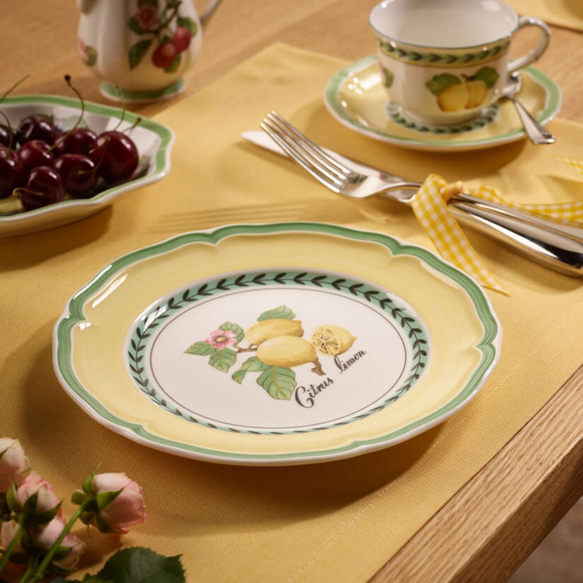French Garden საუზმის/დესერტის თეფში Lemon